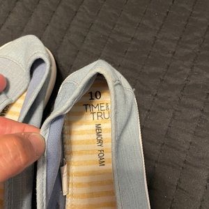 Time and Tru slip Ons